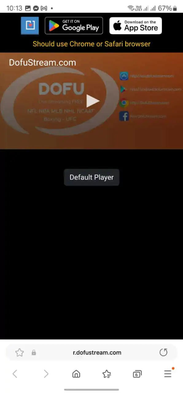 Dofu Sports on Android TV